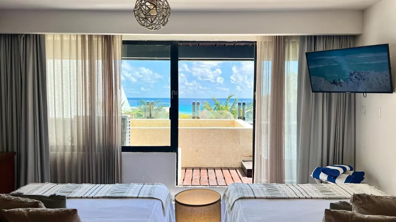 Xcanan Loft On Park Royal, The Best Area In Cancun Right On The Beach 0*,  멕시코